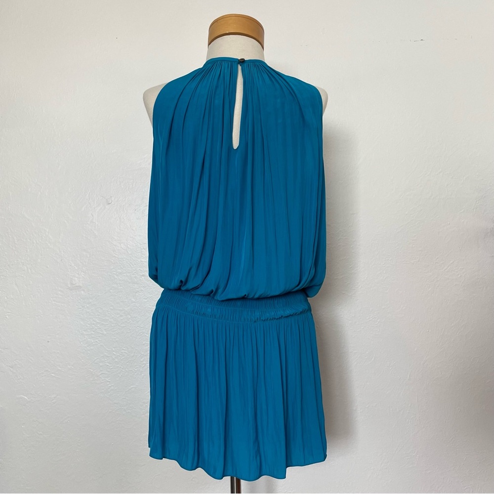 📛 SOLD📛 Ramy Brook Paris Dress Ocean Blue - Picture 5 of 8